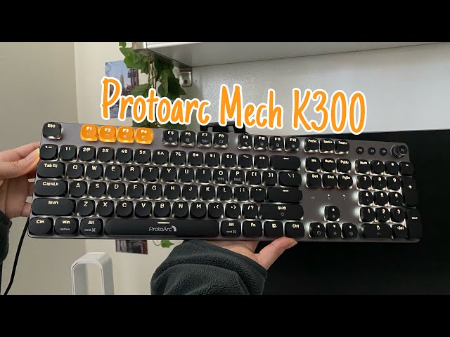 ProtoArc MECH K300 Mechanical Keyboard Video Review February 2023