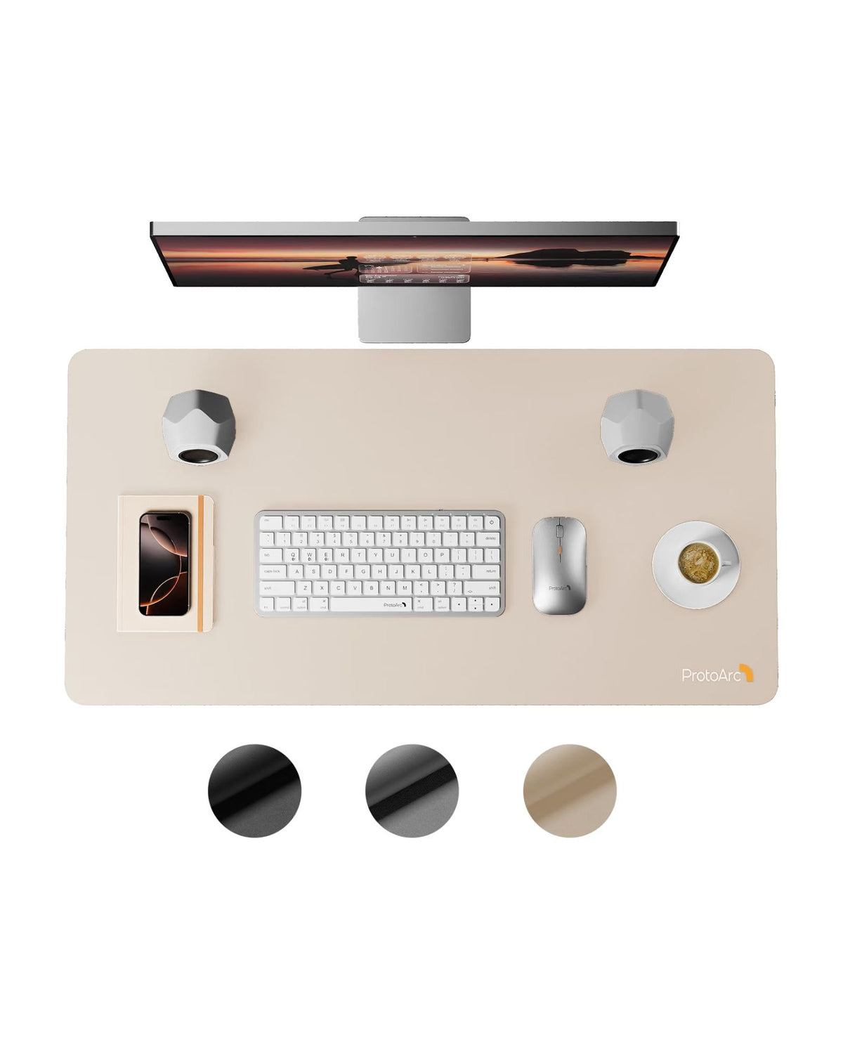 MP10 Leather Desk Mat, Large Mouse Pad