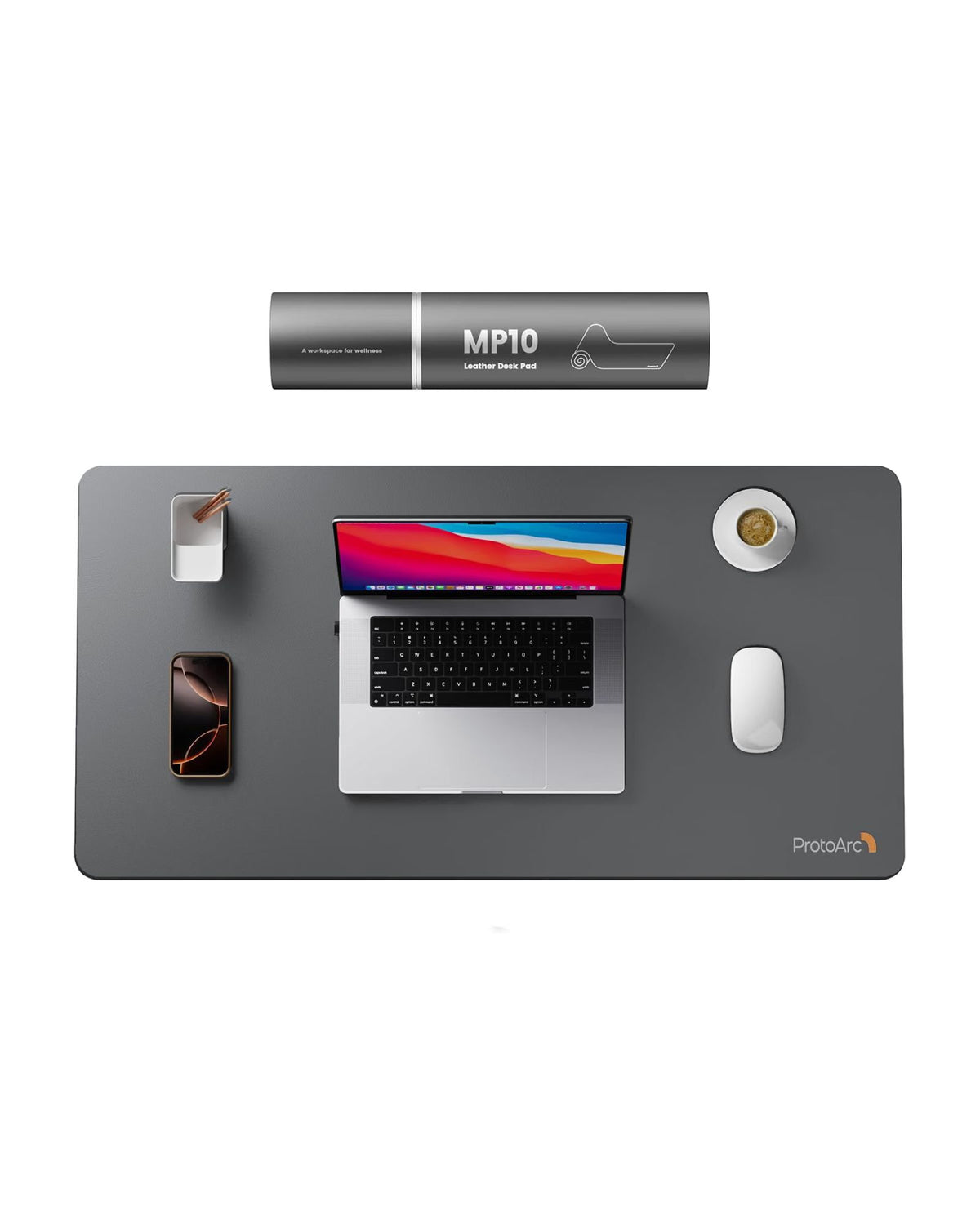 MP10 Leather Desk Mat, Large Mouse Pad
