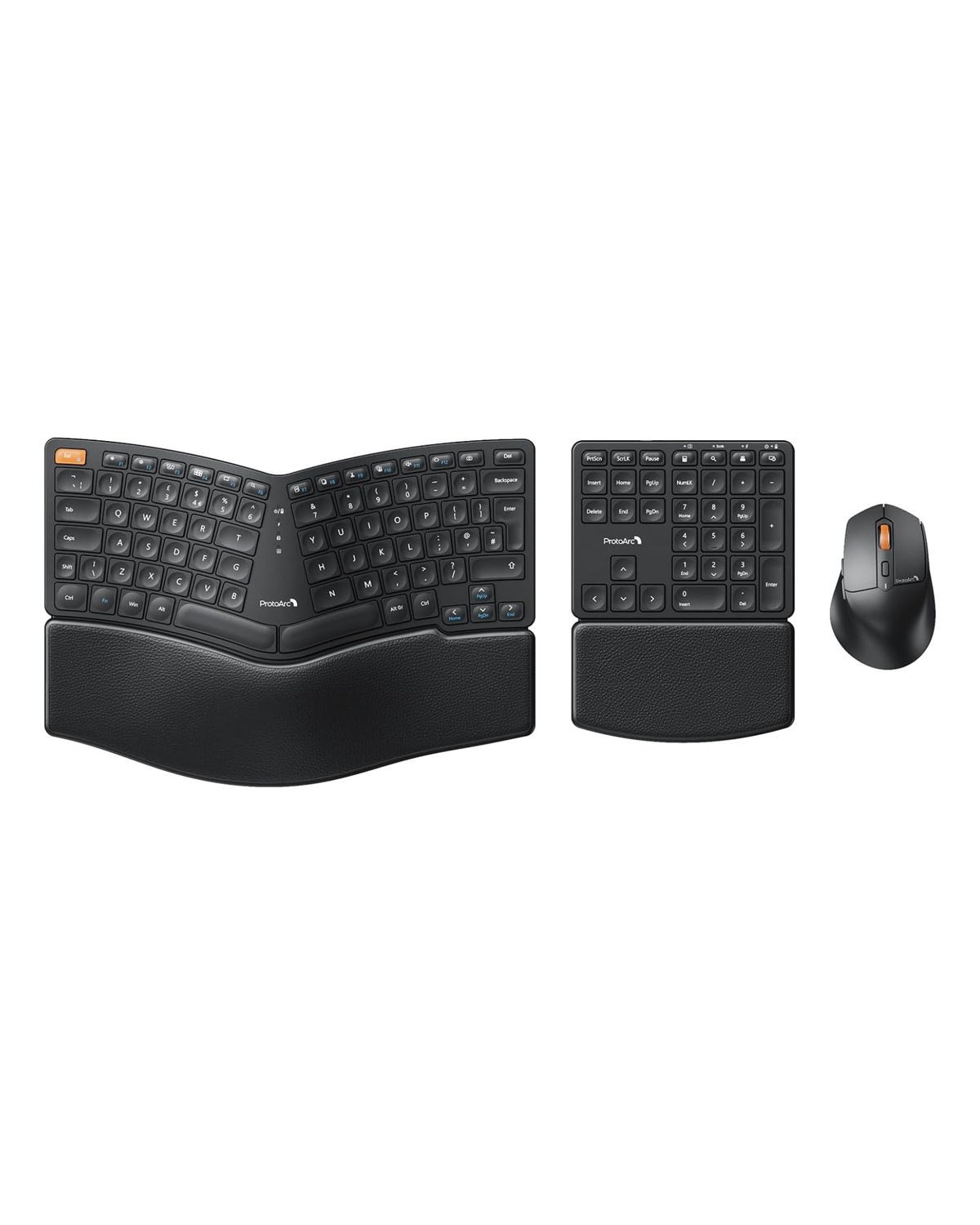 EKM04 Ergonomic Keyboard Mouse Combo (UK Layout)