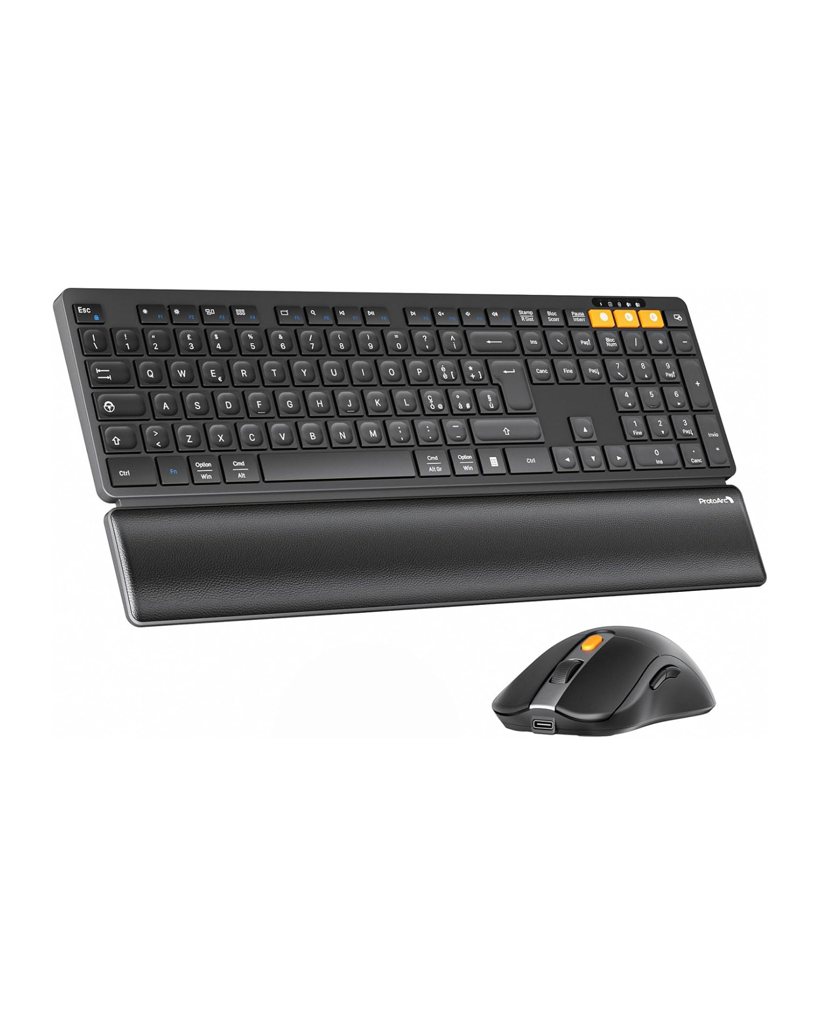 KM60 Tastiera e Mouse Wireless Combo (IT Layout)