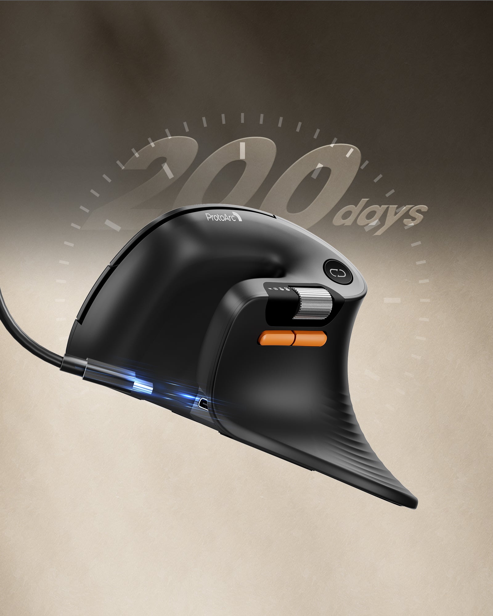 Mouse Ergonomico EM11 PRO a Scorrimento Veloce (Copia)