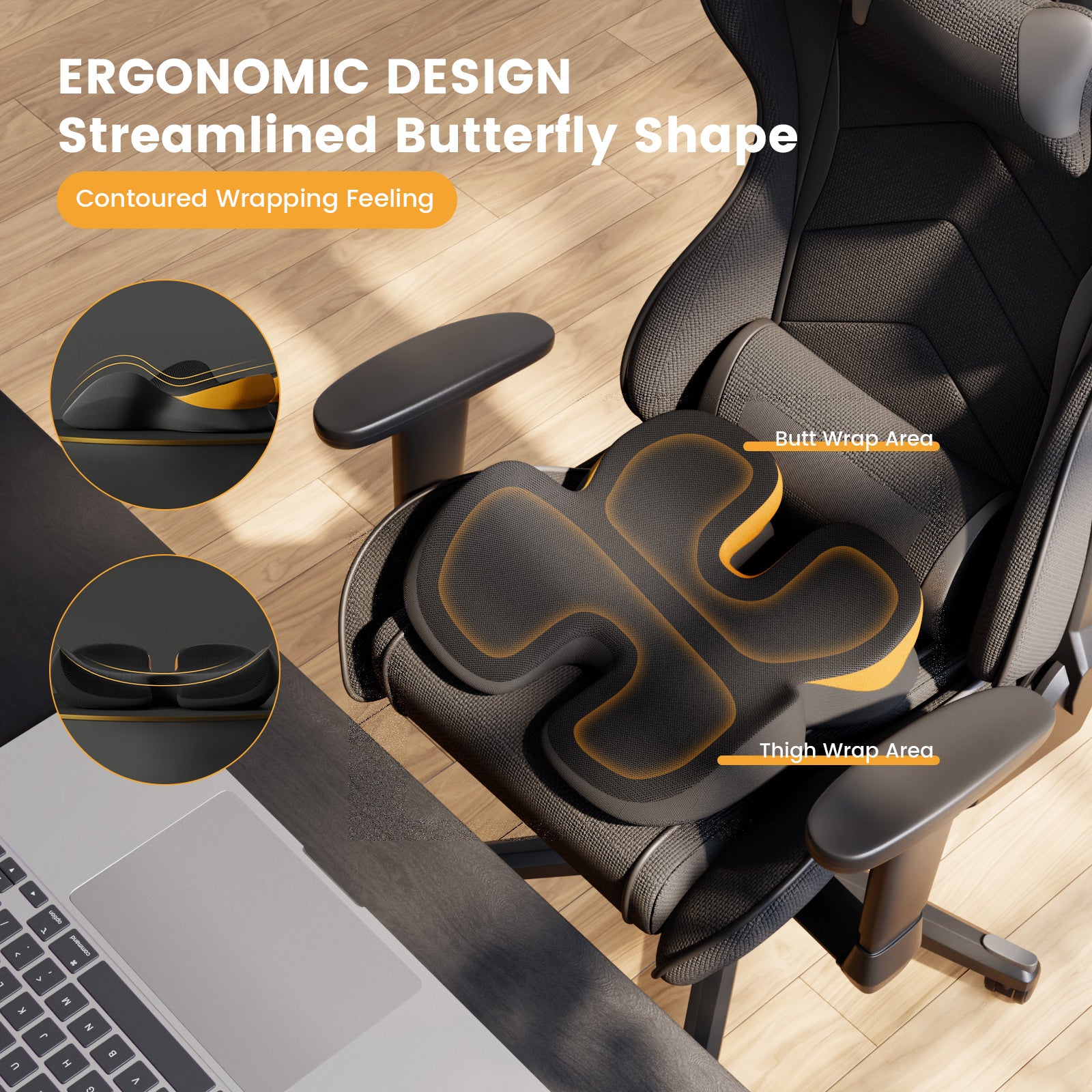 ComfortX SC Ergonomic Seat Cushion