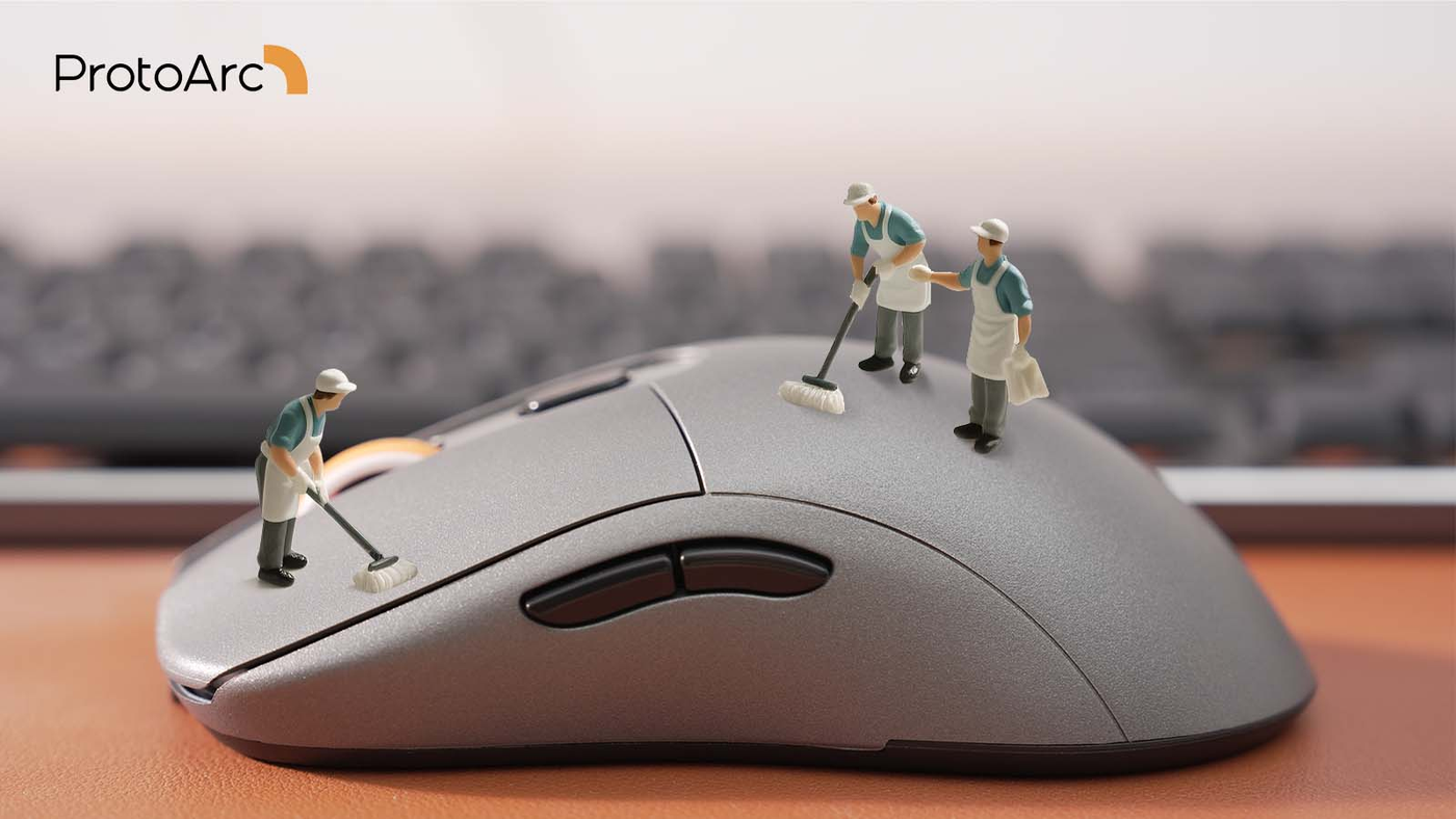 How to Clean Your Computer Mouse Properly | ProtoArc Guide