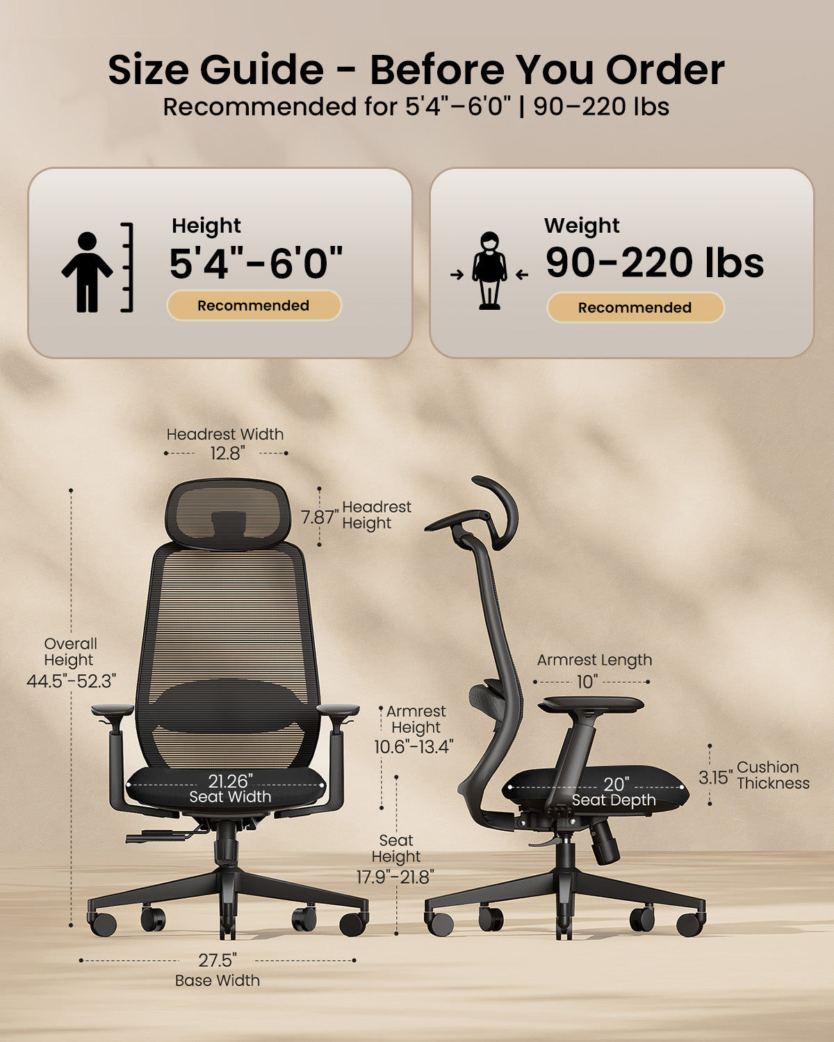 EC200 Ergonomic Office Chair