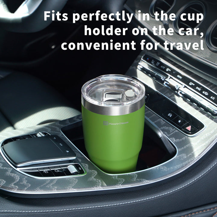 2-in-1 Lid Coffee Tumbler Cup