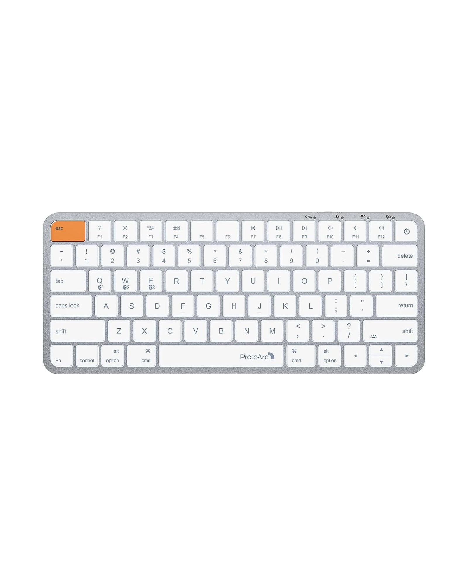 K90-A Compact Backlit Bluetooth Keyboard for Mac