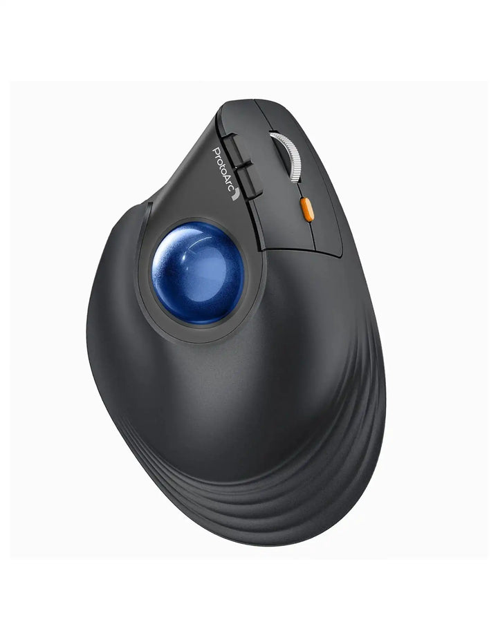 Ergonomic Vertical Wireless Trackball Mouse | Thumb Control – ProtoArc
