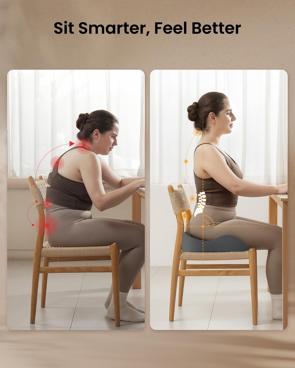 SC Butterfly XL Ergonomic Seat Cushion