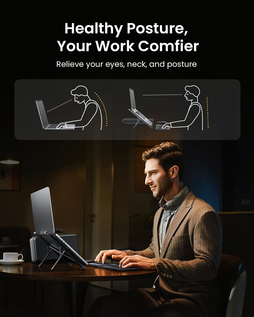 CS100 - Portable Laptop Stand - ProtoArc
