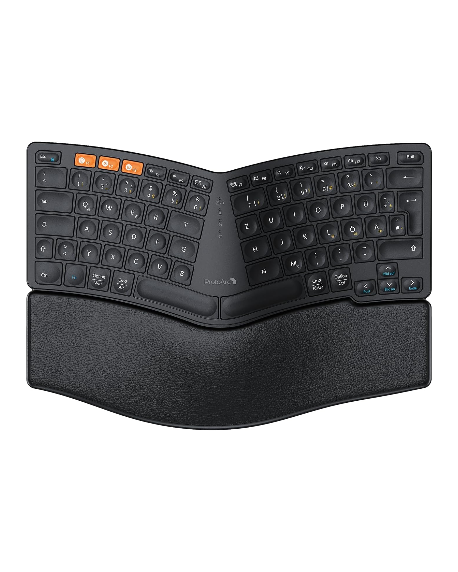 EK04 Mini Ergonomische Tastatur (DE Layout)