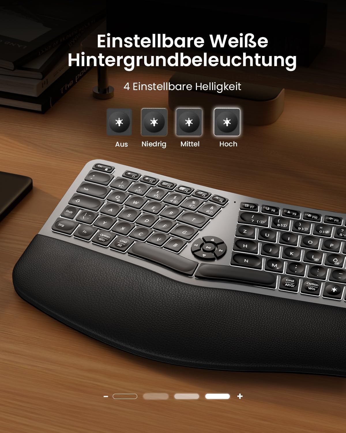 EK01 Plus Ergonomische Geteilte Tastatur (DE Layout)