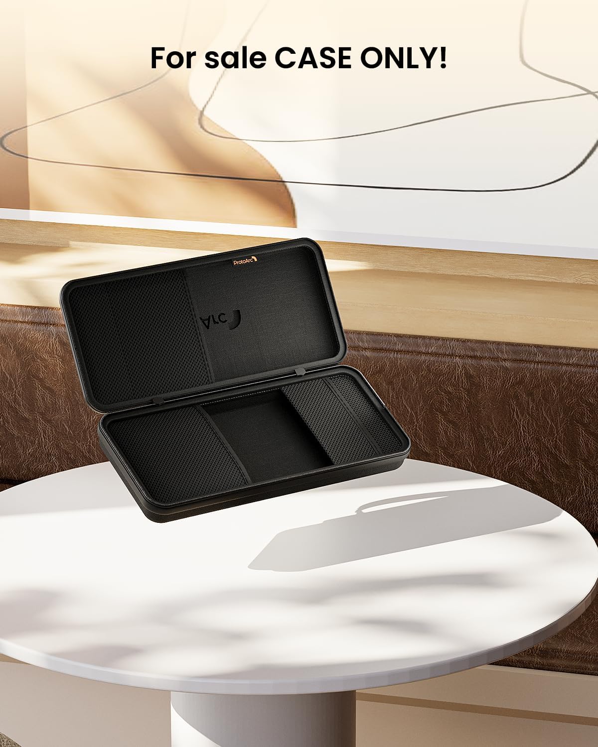 Foldable Keyboard Travel Case - Hard Shell Protector - ProtoArc