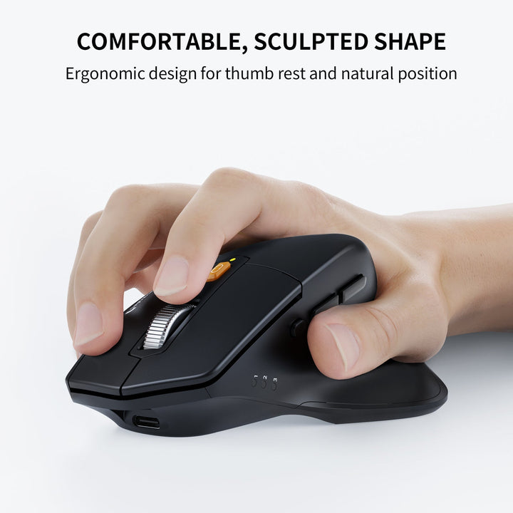 EKM01 Ergonomic Keyboard Mouse Combo for Thrumb Rest