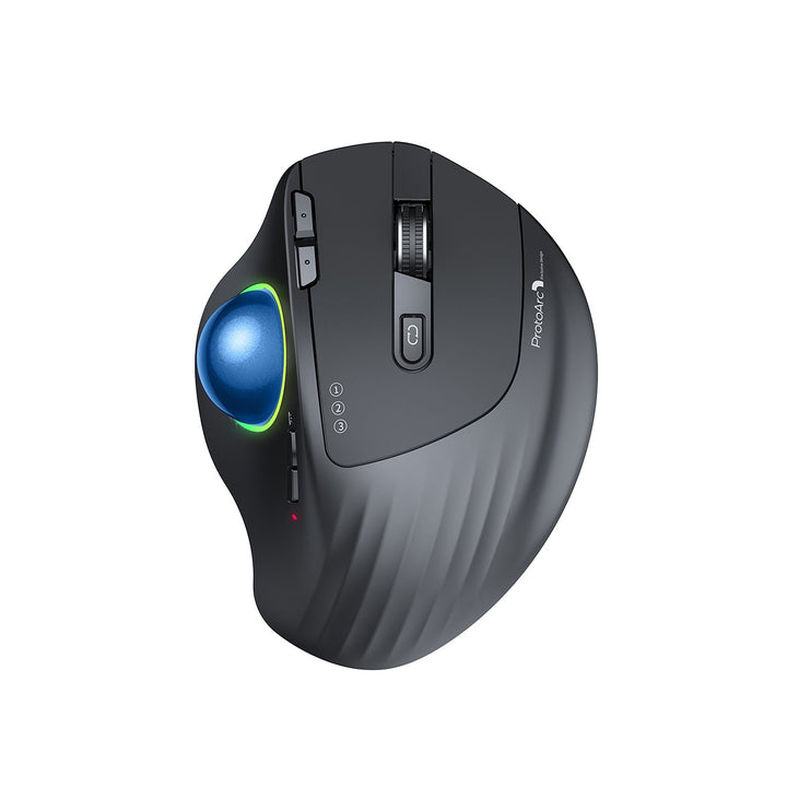 EM01 Advanced Wireless RGB Trackball Mouse (UK Version)