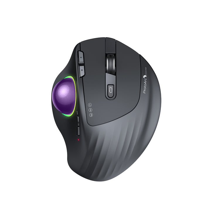 EM01 Advanced Wireless RGB Trackball Mouse