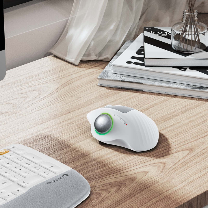 EM01 Advanced Wireless RGB Trackball Mouse (DE Version)