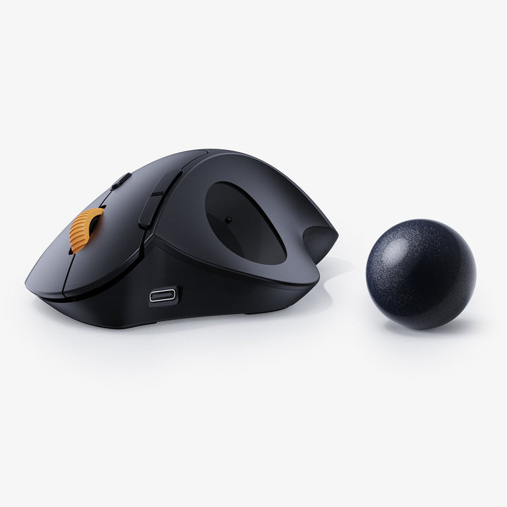 EM04 Ergonomic Bluetooth Trackball Mouse (DE Version)