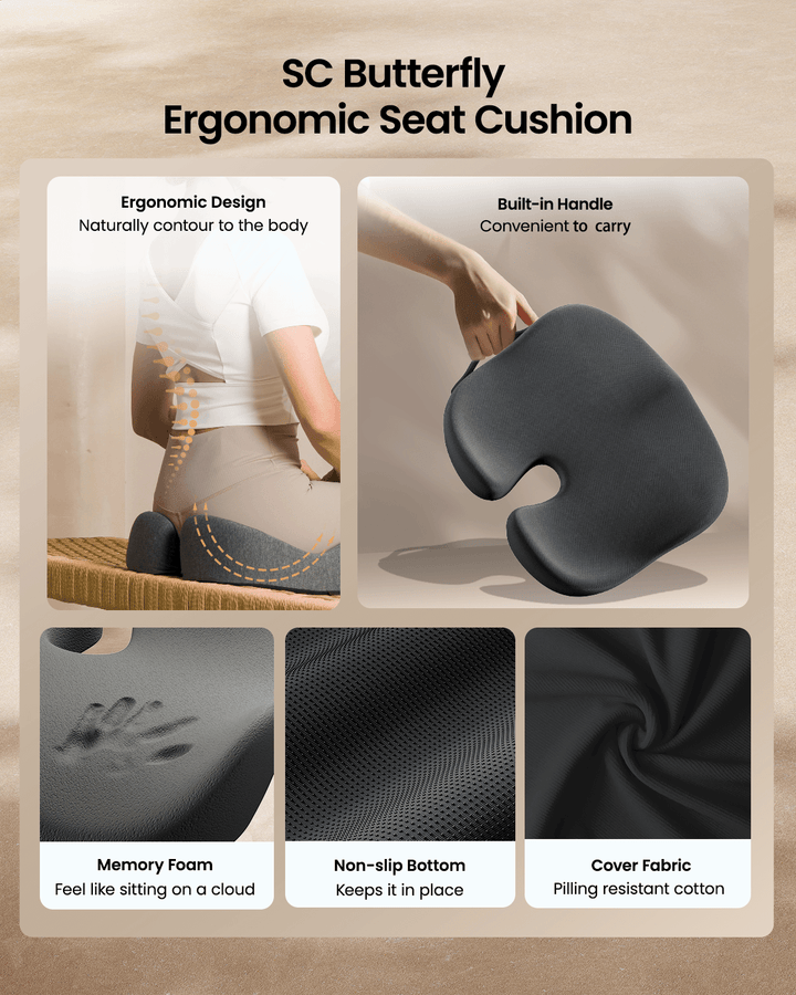 SC Butterfly Ergonomic Seat Cushion