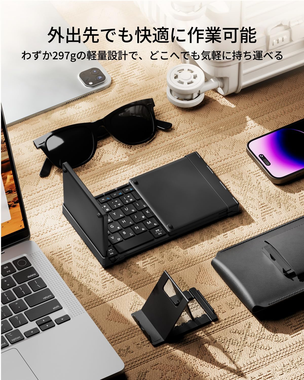 XK01 TP - タッチパッド付き折りたたみキーボード - ProtoArc