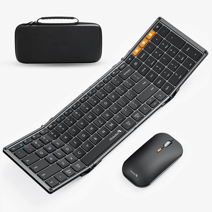 XKM01 Foldable Bluetooth Keyboard and Mouse Combo