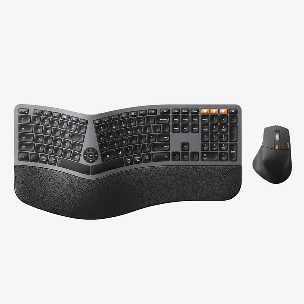 EKM01 Plus Ergonomic Keyboard Mouse Combo