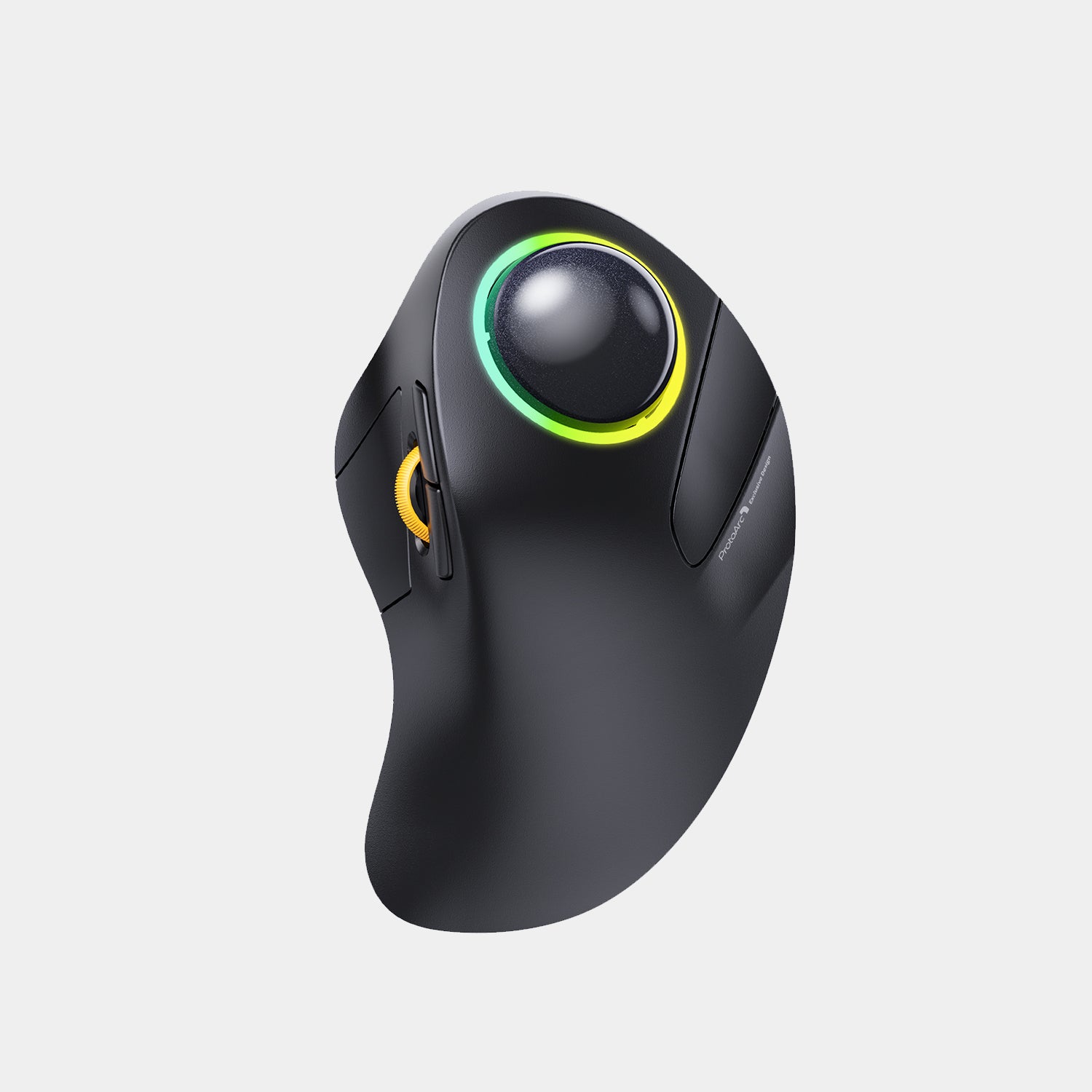 ProtoArc® EM03 Ergonomic Wireless Bluetooth RGB Trackball Mouse
