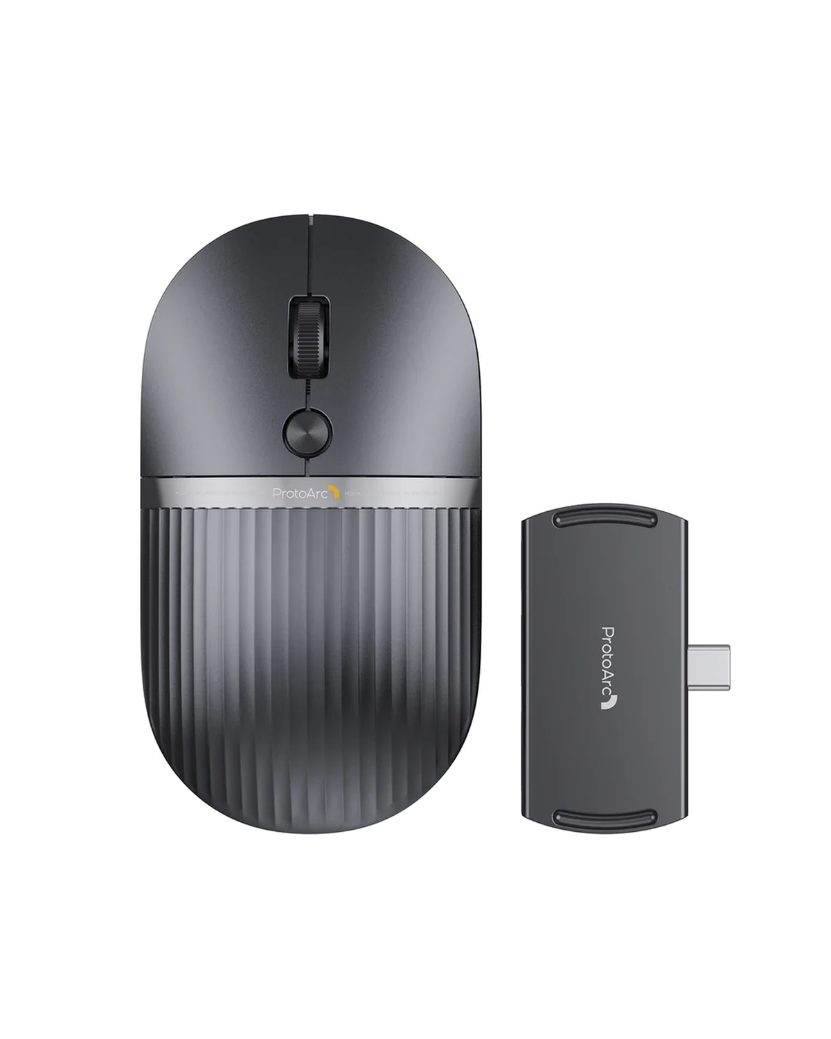HubMouse - 2-in-1 Wireless Mouse with USB Hub - ProtoArc