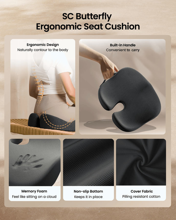 SC Butterfly Ergonomic Seat Cushion