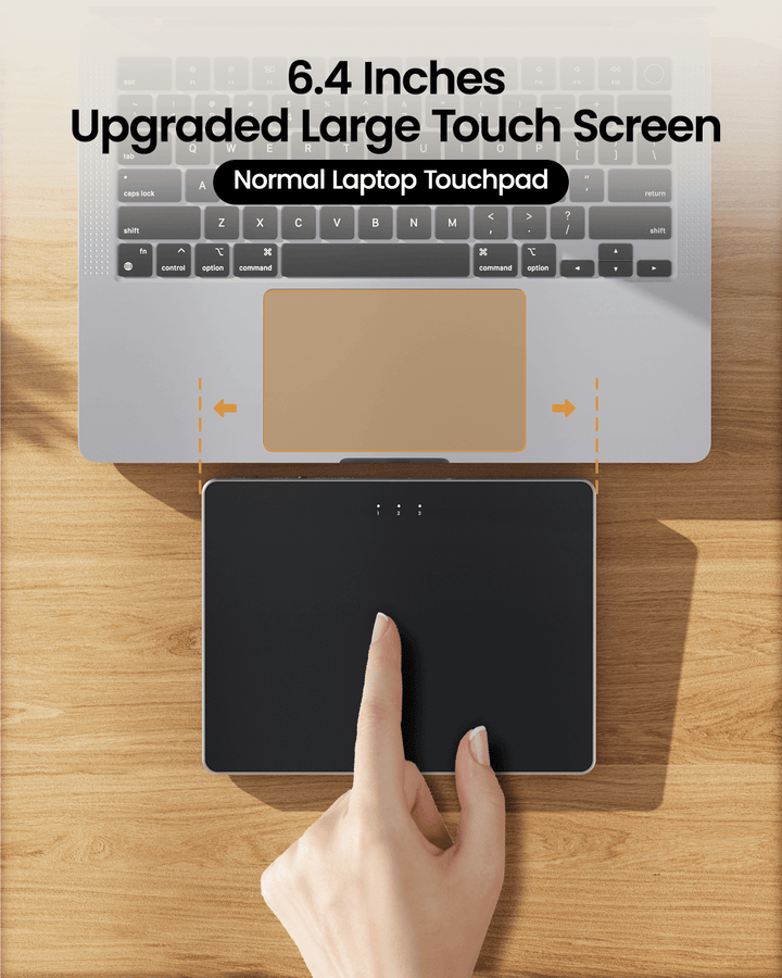 T1 Plus kabelloses Trackpad Touchpad-Maus für Windows