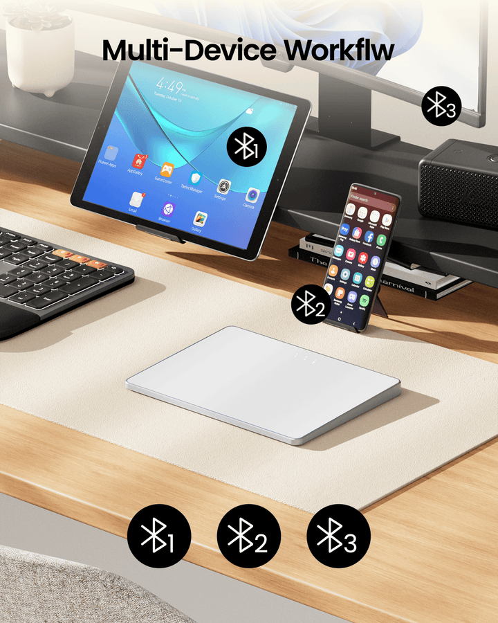 T1 Plus kabelloses Trackpad Touchpad-Maus für Windows