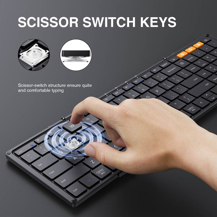 XK01 Foldable Bluetooth Keyboard