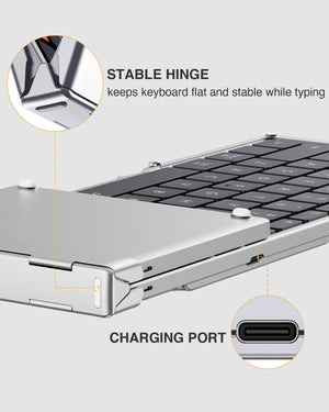XK01 - Portable Full-Size Tri-Fold Keyboard - ProtoArc