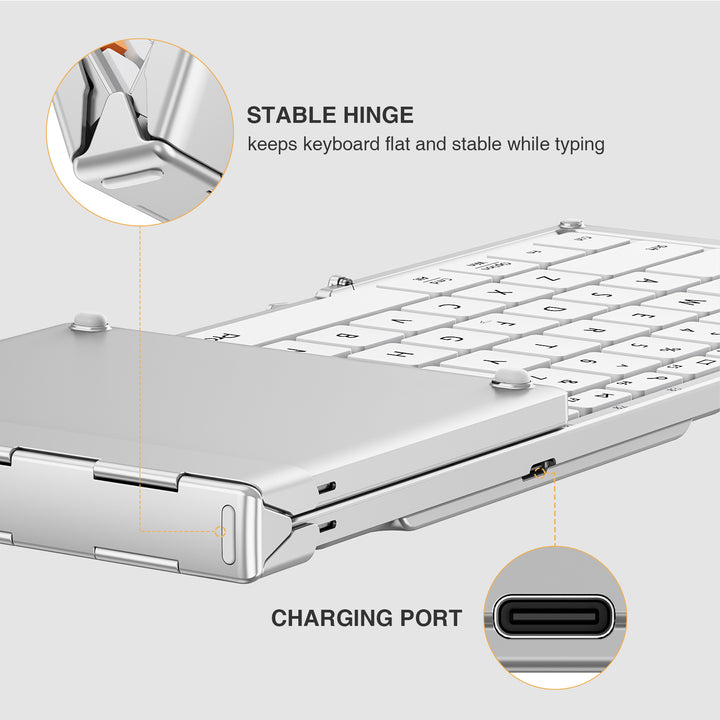 XK01 Foldable Bluetooth Keyboard