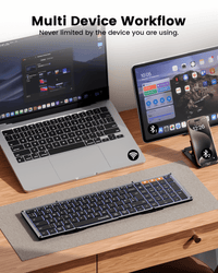 XK01 Plus - Backlit Portable Tri-Fold Keyboard - ProtoArc