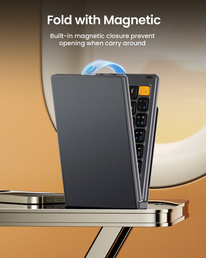 XK04 Foldable Compact Bluettooth Keyboard