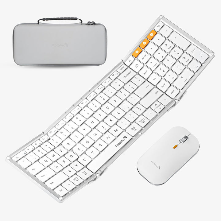 XKM01 Tri-Fold Bluetooth Keyboard and Mouse Combo