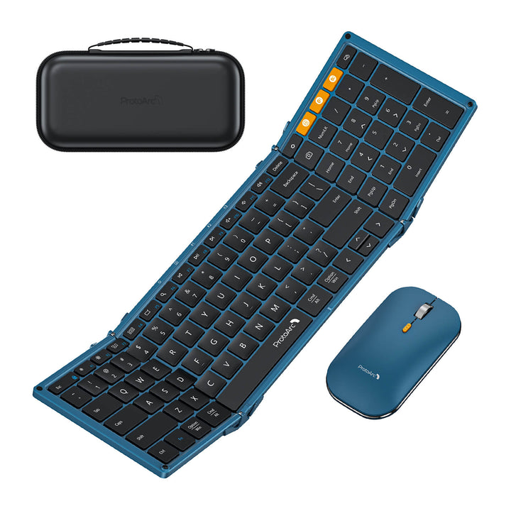 XKM01 Tri-Fold Bluetooth Keyboard and Mouse Combo