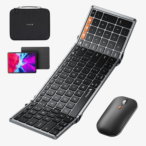 XKM01 Foldable Keyboard and Mouse Combo for iPad