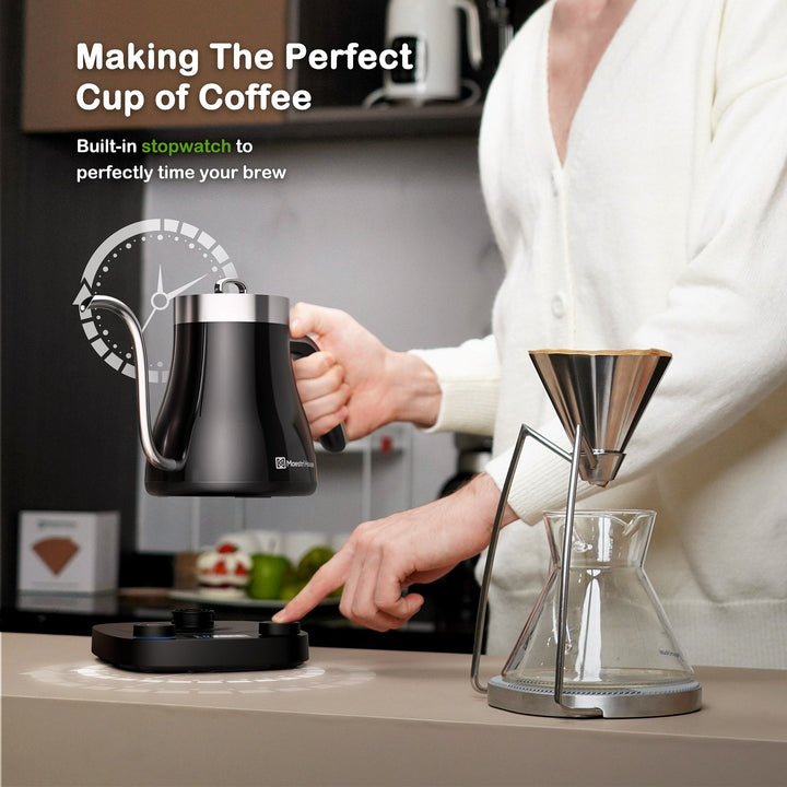 Electric Gooseneck Kettle Precision Coffee Brewing – ProtoArc
