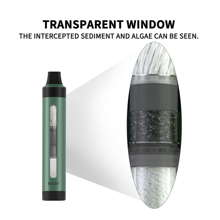 Electric Portable Water Filter - Green