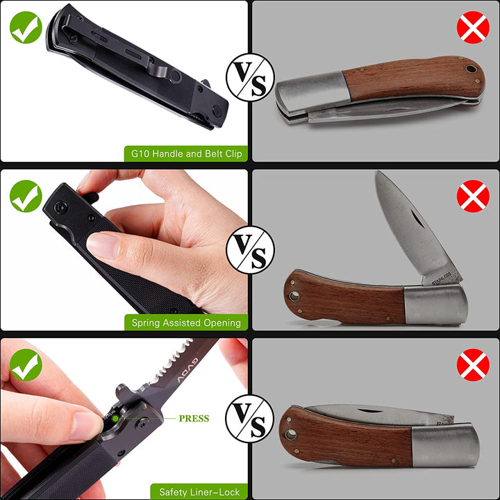 GVDV Folding Knife-GD