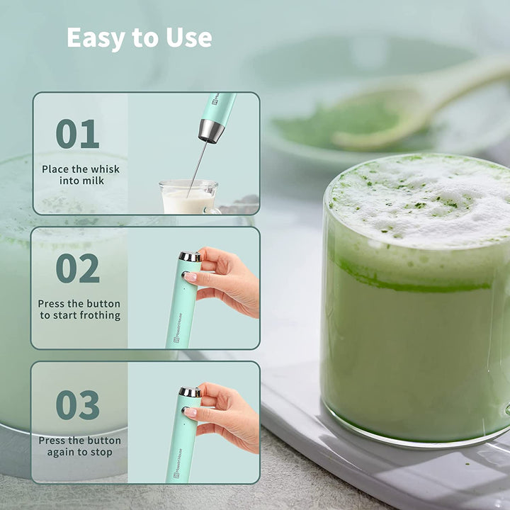 FrothBlast™ Handheld Milk Frother – Froth Blast