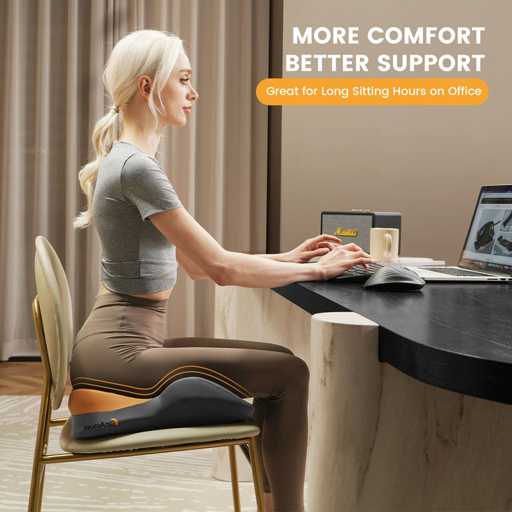 Back Support Lumbar Pillow RS1 - Upper and Lower Back for Office