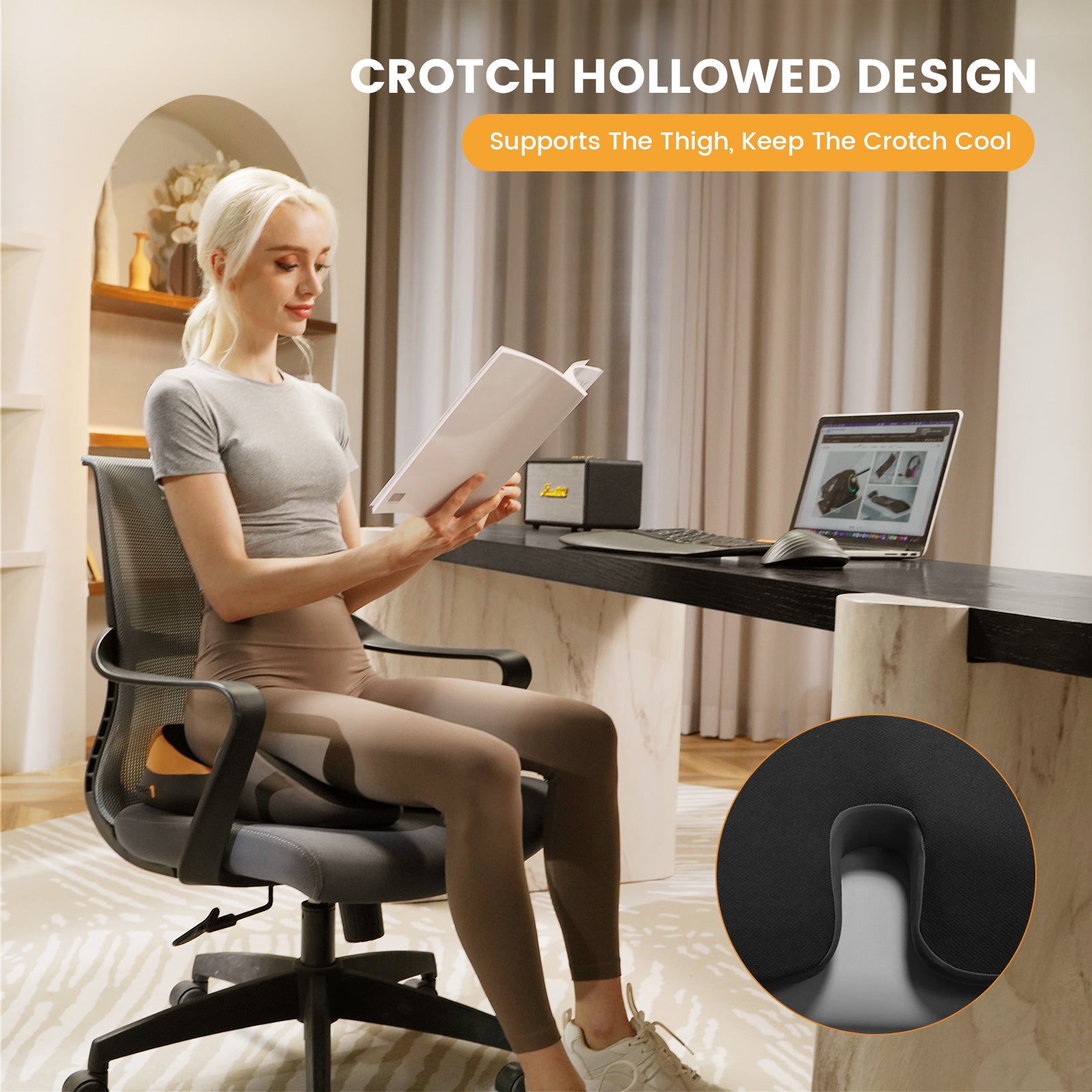 ComfortX SC Ergonomic Seat Cushion ProtoArc