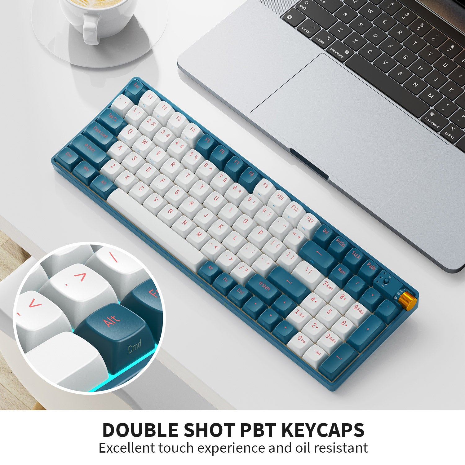ProtoArc® X RoyalAxe R100 Mechanical Keyboard Yellow Switch Hot Swappable ProtoArc® X RoyalAxe R100 Mechanical Keyboard Yellow Switch Hot Swappable