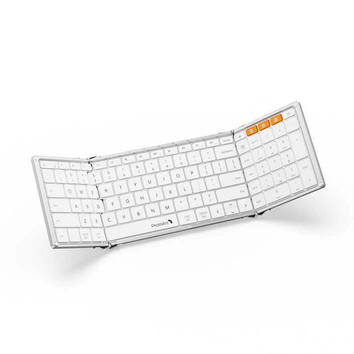 XK01-white bluetooth portable keyboard