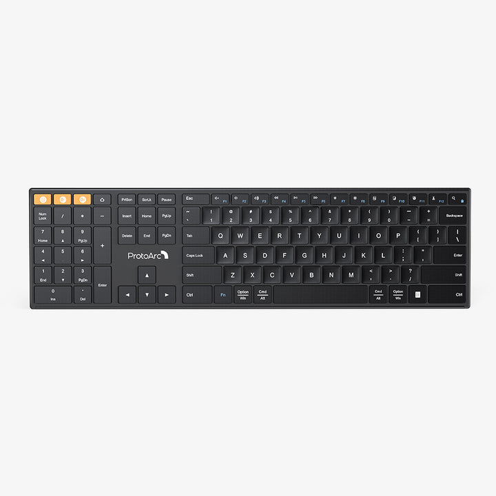 XK21 Left Handed Ultra Slim Full Size Keyboard