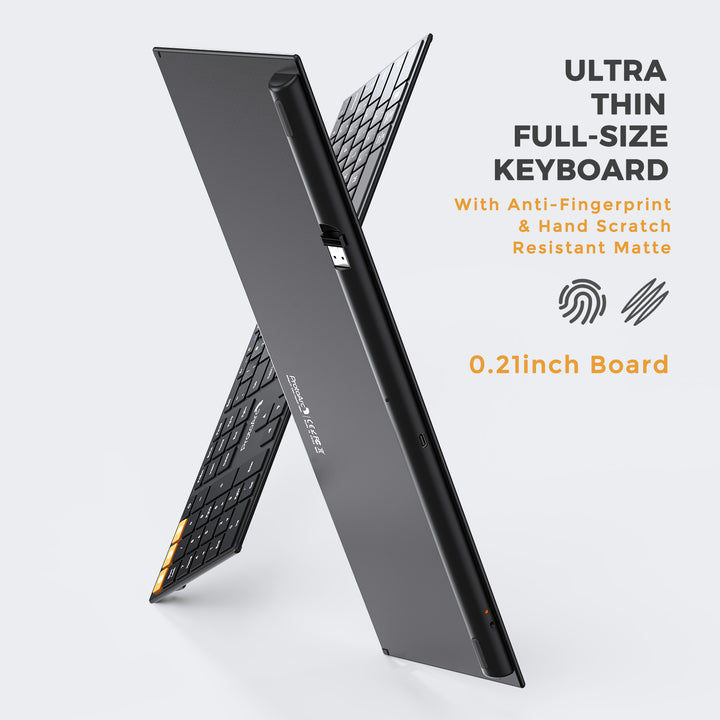 XK21 Left Handed Keyboard Ultra Thin Full Size